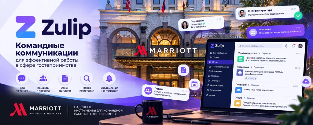Zulip — корпоративный мессенджер